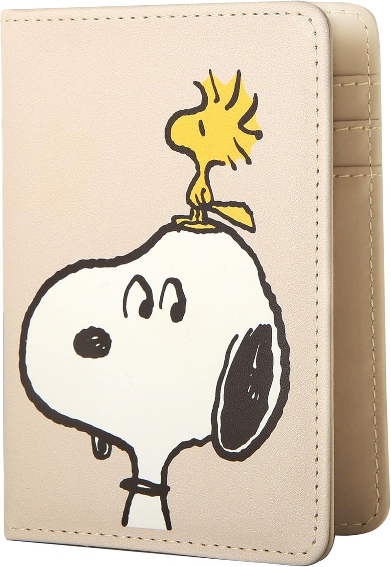 SALLY ROSE Peanuts Snoopy Passport Cover Official License, Cute Passport Holder, Snoopy Gifts - Image 1
